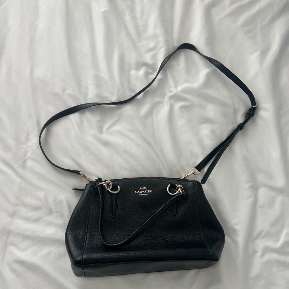 Coach Black Crossbody Bag with Adjustable Strap